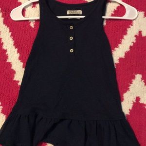navy blue, lucky brand  tank top, girls large